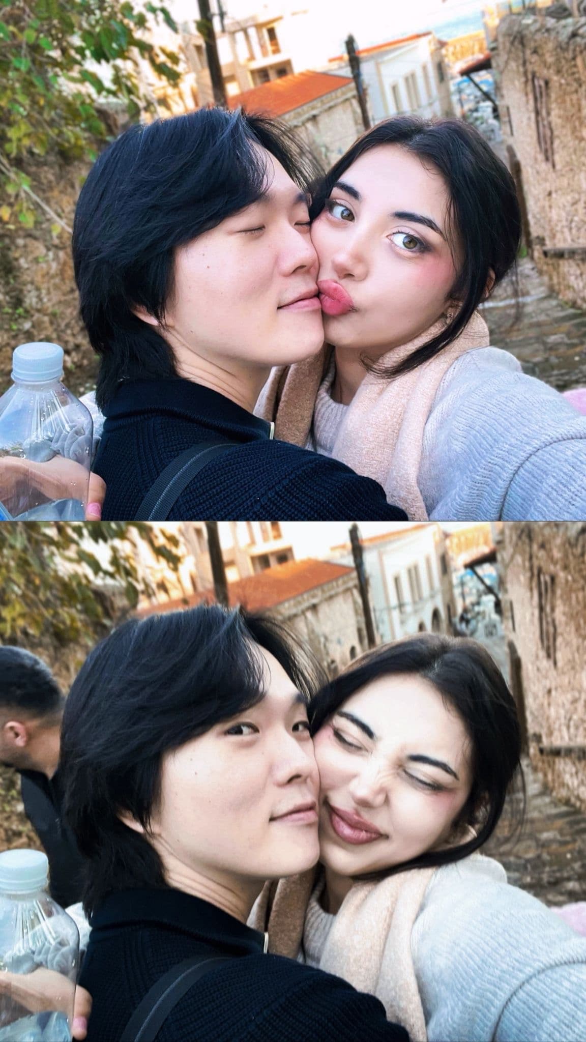 Kisses in the old town